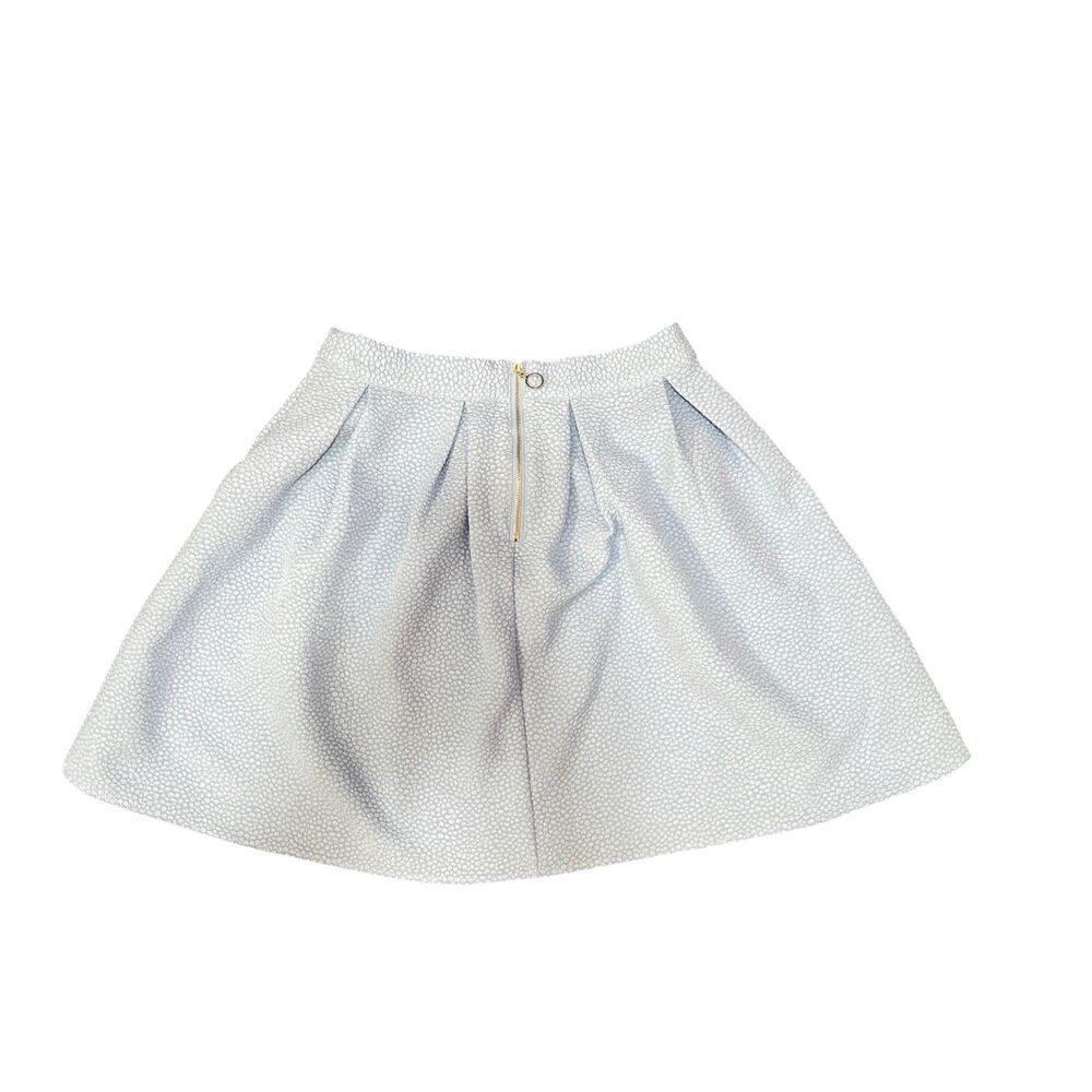 Women’s Skirt Pleated Light Blue Pockets Size S Preppy Academia Kawaii - Picture 2 of 4